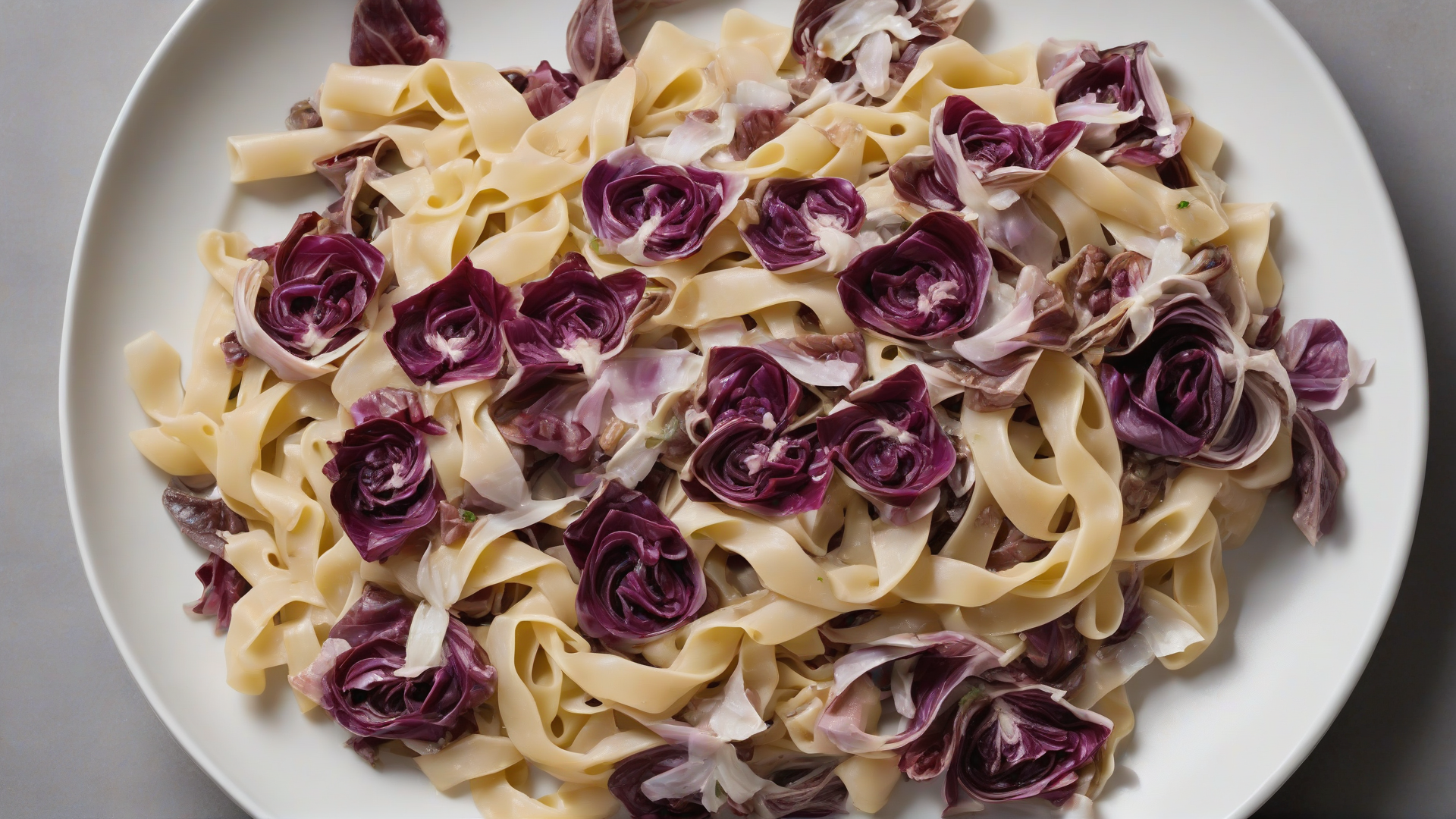pasta con radicchio